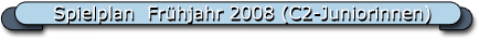 Spielplan  Frhjahr 2008 (C2-Juniorinnen)